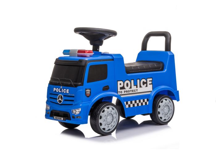 Mercedes Antos Ride-on Police Car - Blue