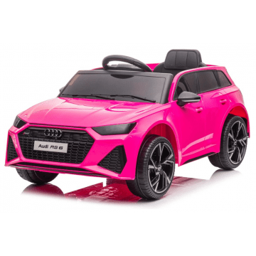Electric Kids Car Audi RS6 12V RC - Pink