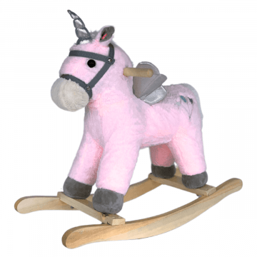 BergHOFF Unicorn Rocking Horse for Kids (Small) - Pink