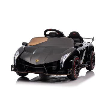 Lamborghini Veneno Electric Kids Race Car 12V Black