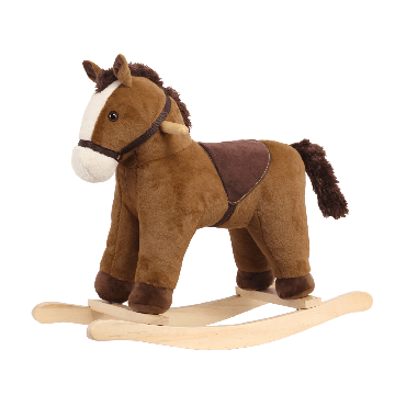BergHOFF Rocking Horse for Kids (Small) - Brown