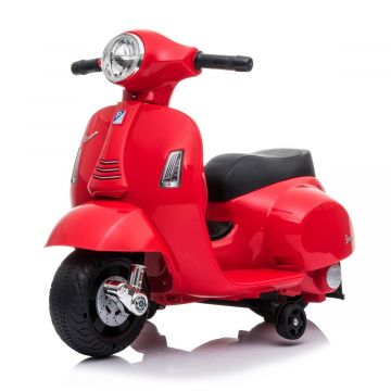 Mini vespa electric childrens scooter red